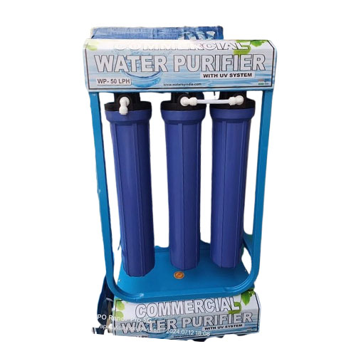 Commercial Water Purifier 50 LPH With  UV